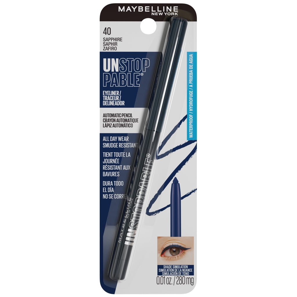 Maybelline Unstoppable Waterproof Eyeliner, Sapphire