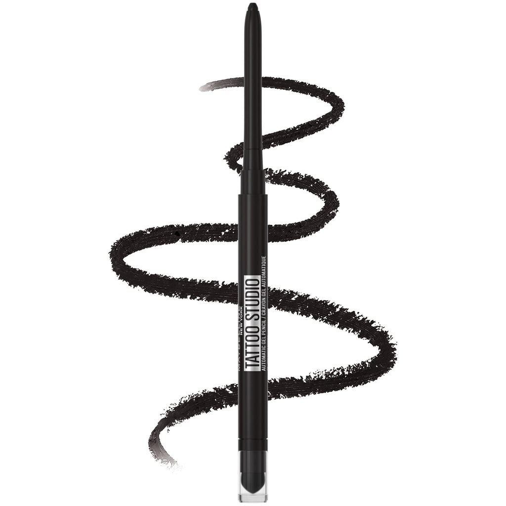 Maybelline Tattoo Studio Gel Pencil Eyeliner, Smokey Black