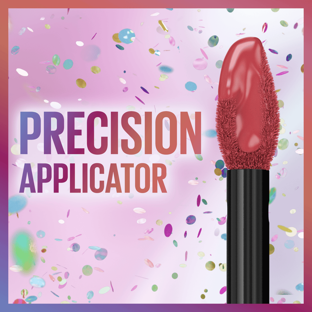 Maybelline Super Stay Matte Ink Liquid Lipstick, Birthday Edition, Guest of Honor, 0.17 fl. oz.