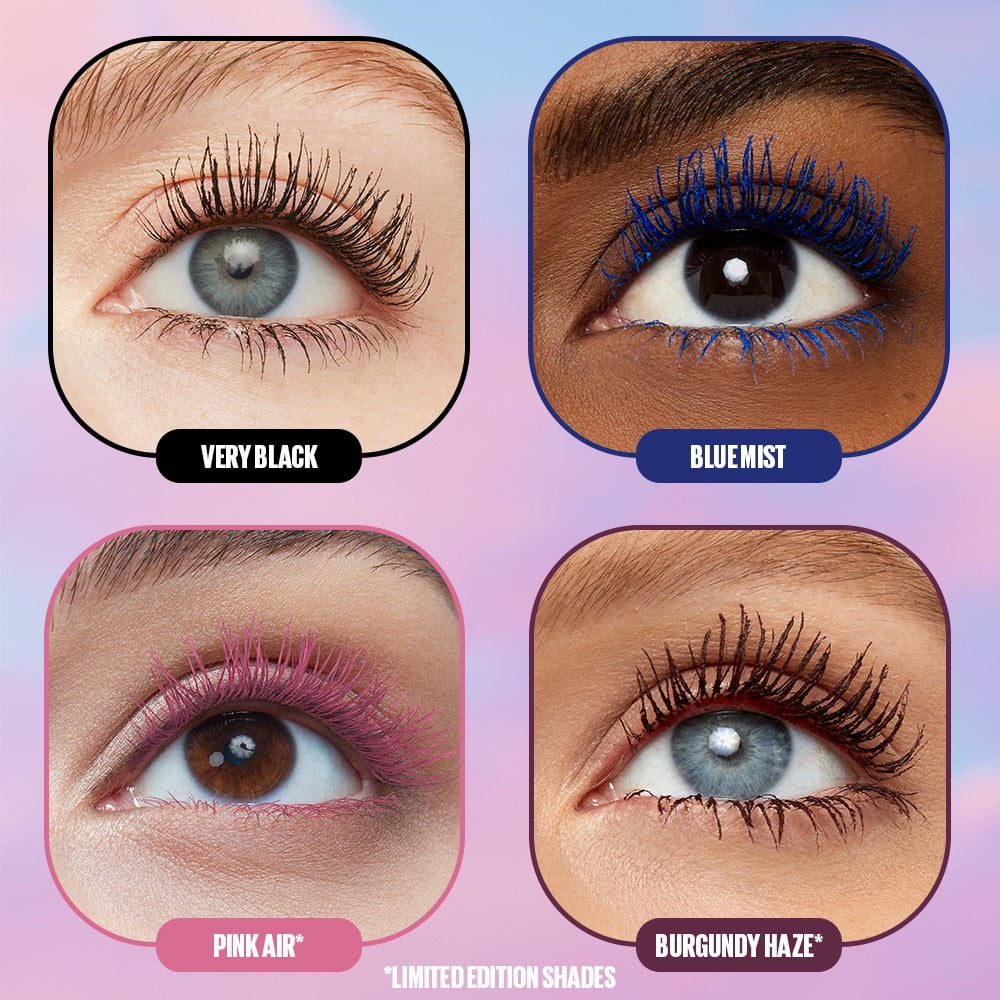 (3 pack) Maybelline Lash Sensational Sky High Washable Lengthening Mascara, Burgundy Haze