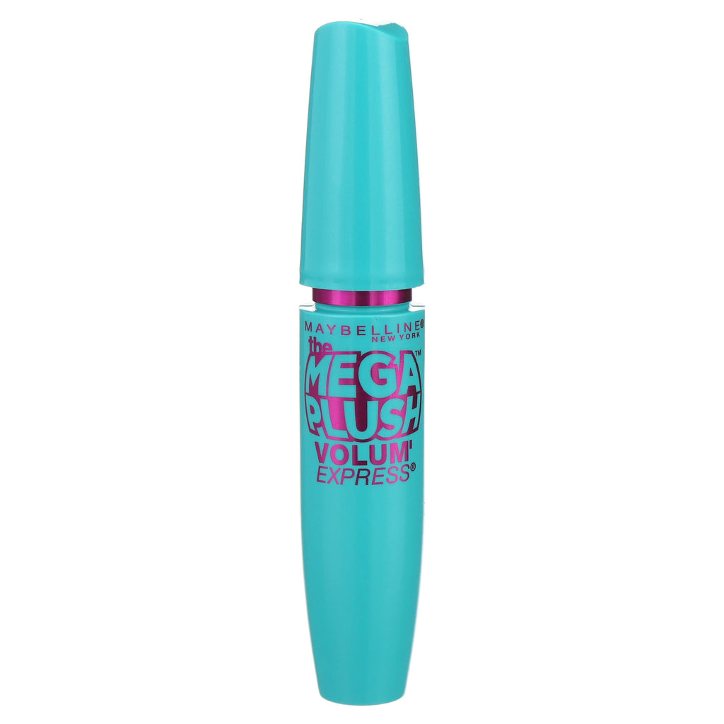 Maybelline Volum Express The Mega Plush Washable Mascara, Blackest Black