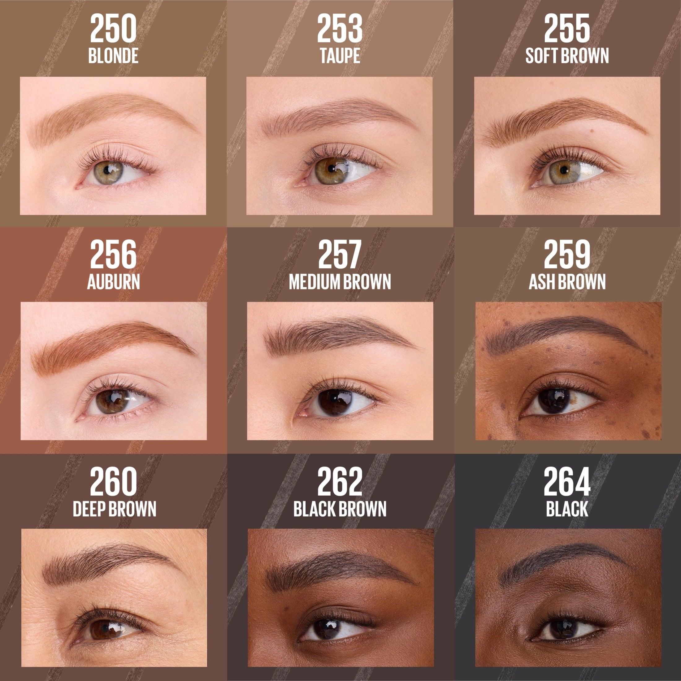 Maybelline Express Brow Ultra Slim Pencil Eyebrow Makeup, Precision Tip, Ash Brown, 0.003 fl oz