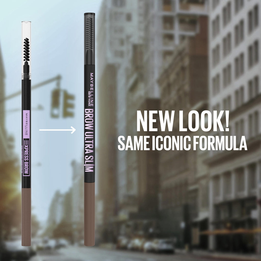 Maybelline Express Brow Ultra Slim Pencil Eyebrow Makeup, Precision Tip, Auburn, 0.003 oz