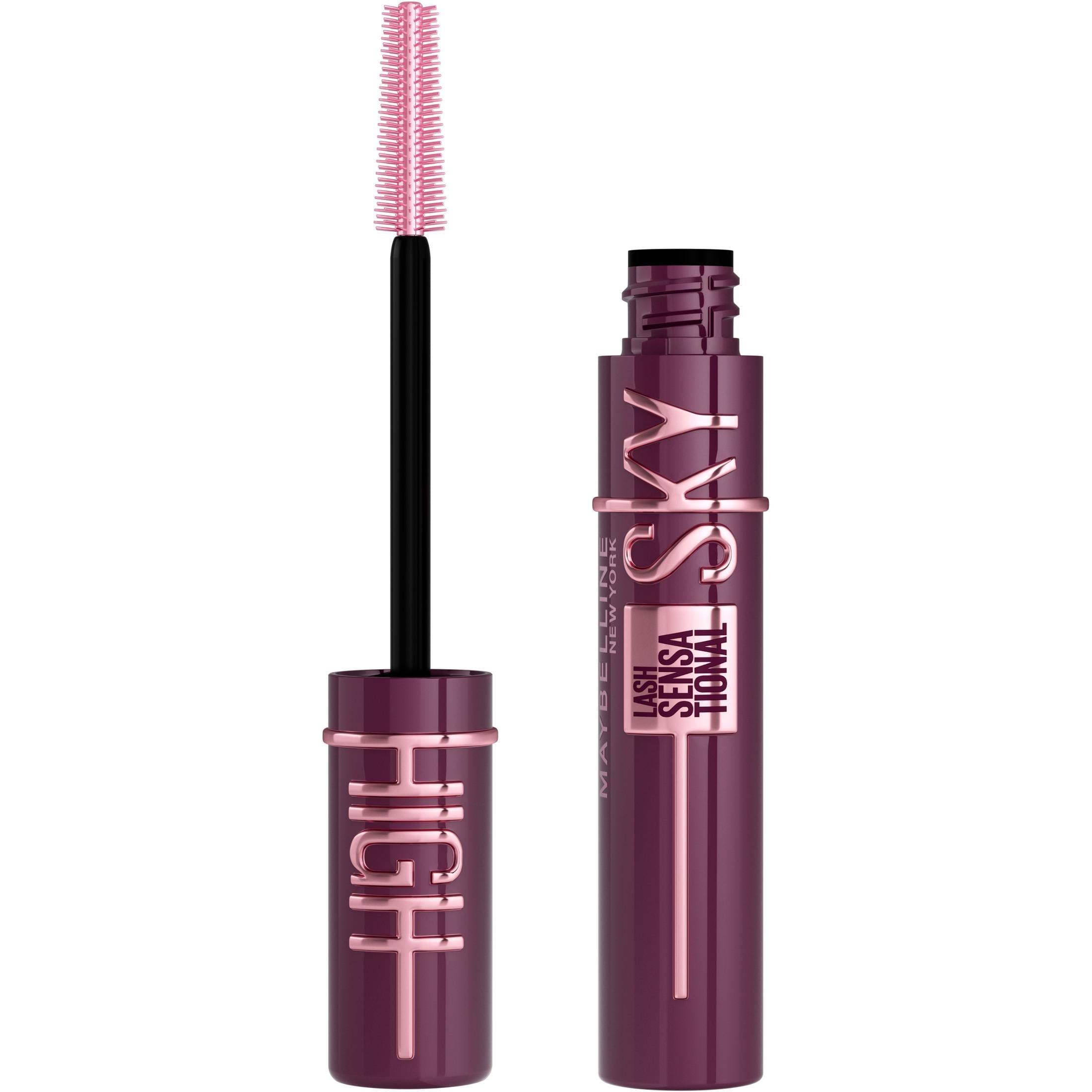 (3 pack) Maybelline Lash Sensational Sky High Washable Lengthening Mascara, Burgundy Haze