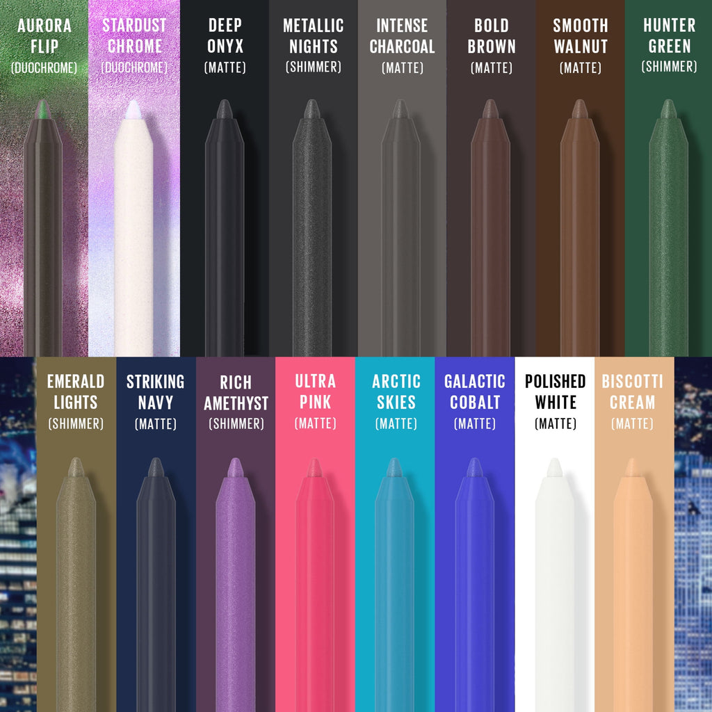 Maybelline Tattoo Studio Sharpenable Gel Pencil, Waterproof Eyeliner, Aurora FLip, 0.04 oz