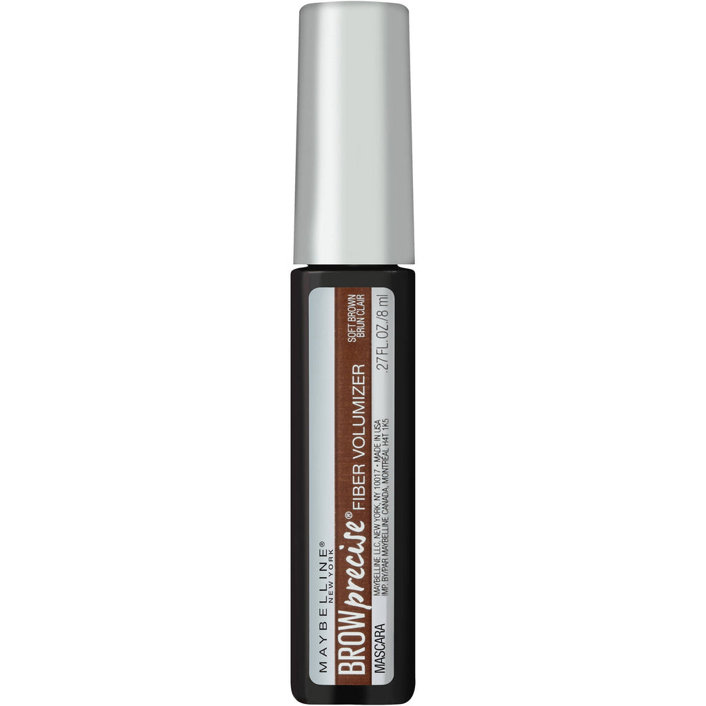 Maybelline Brow Precise Fiber Volumizer Brow Mascara, Soft Brown