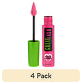 (4 pack) Maybelline Great Lash Lots Of Lashes Washable Mascara, Blackest Black