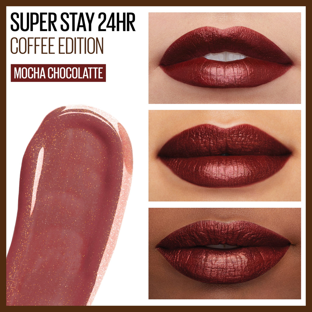 Maybelline SuperStay 24 2-Step Liquid Lipstick, Mocha Moves