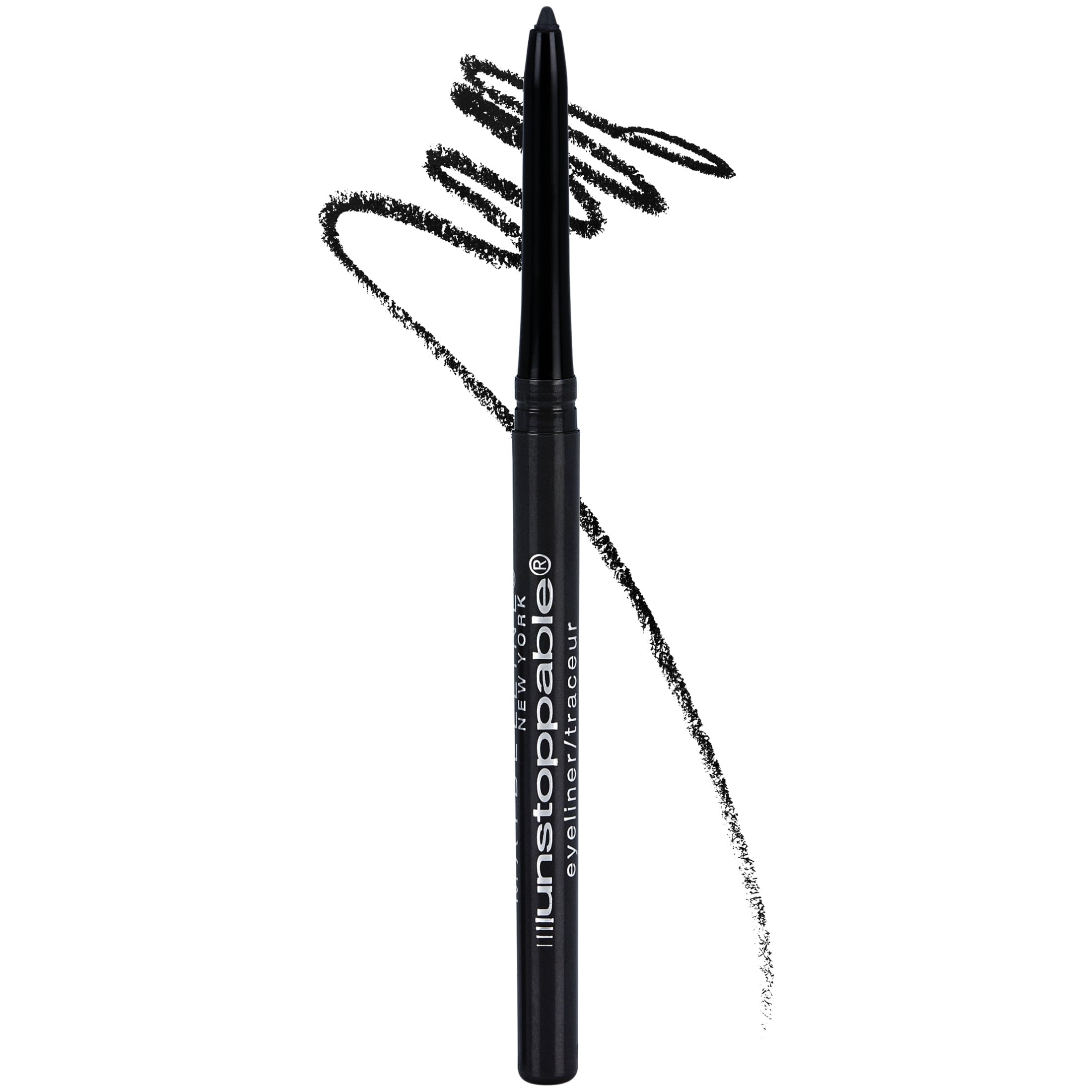 Maybelline Unstoppable Waterproof and Smudge Resistant Eyeliner Pencil, Onyx