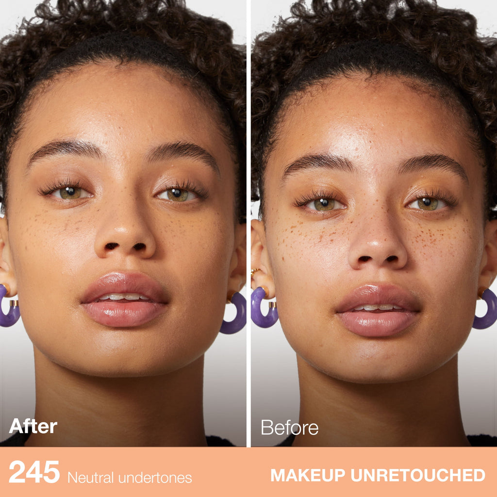 (2 pack) Maybelline Fit Me Matte + Poreless Liquid Foundation Makeup, 245 Classic Beige, 1 fl oz
