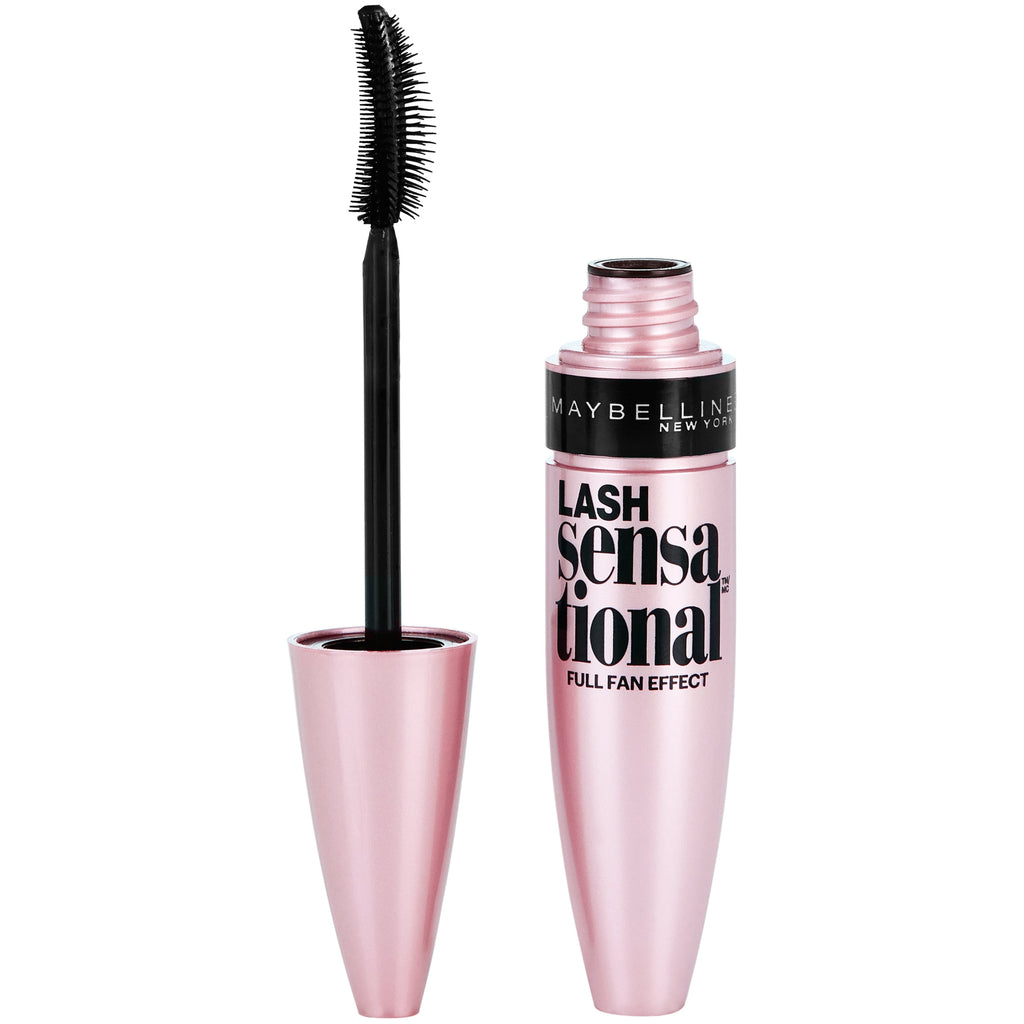 Maybelline Lash Sensational Eyelash Serum and Mascara Kit, Blackest Black, 2 Count