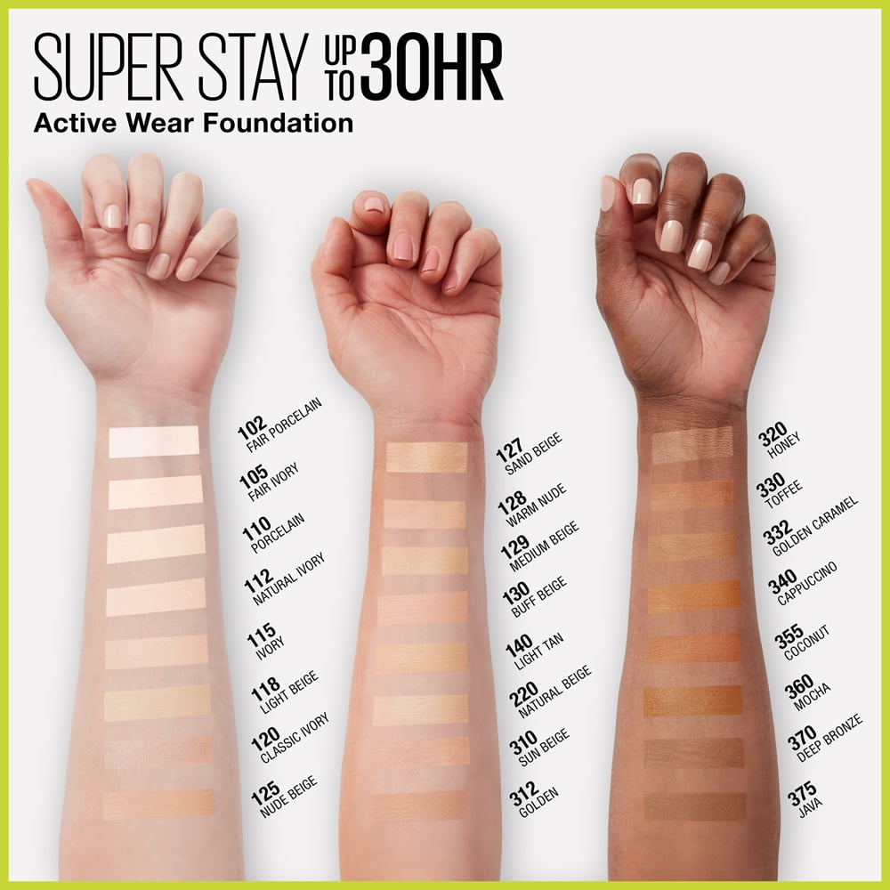 Maybelline SuperStay Full Coverage Liquid Foundation