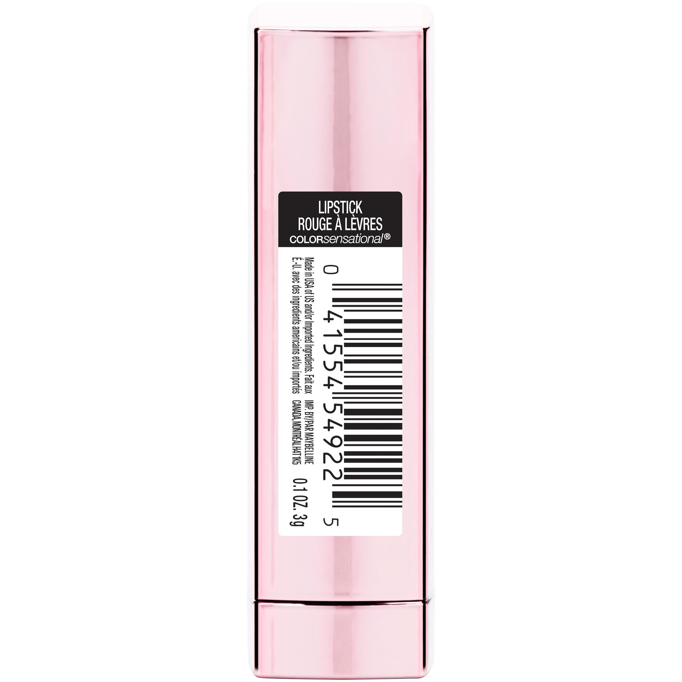 Maybelline Color Sensational Shine Compulsion Lipstick Makeup, Undressed Pink