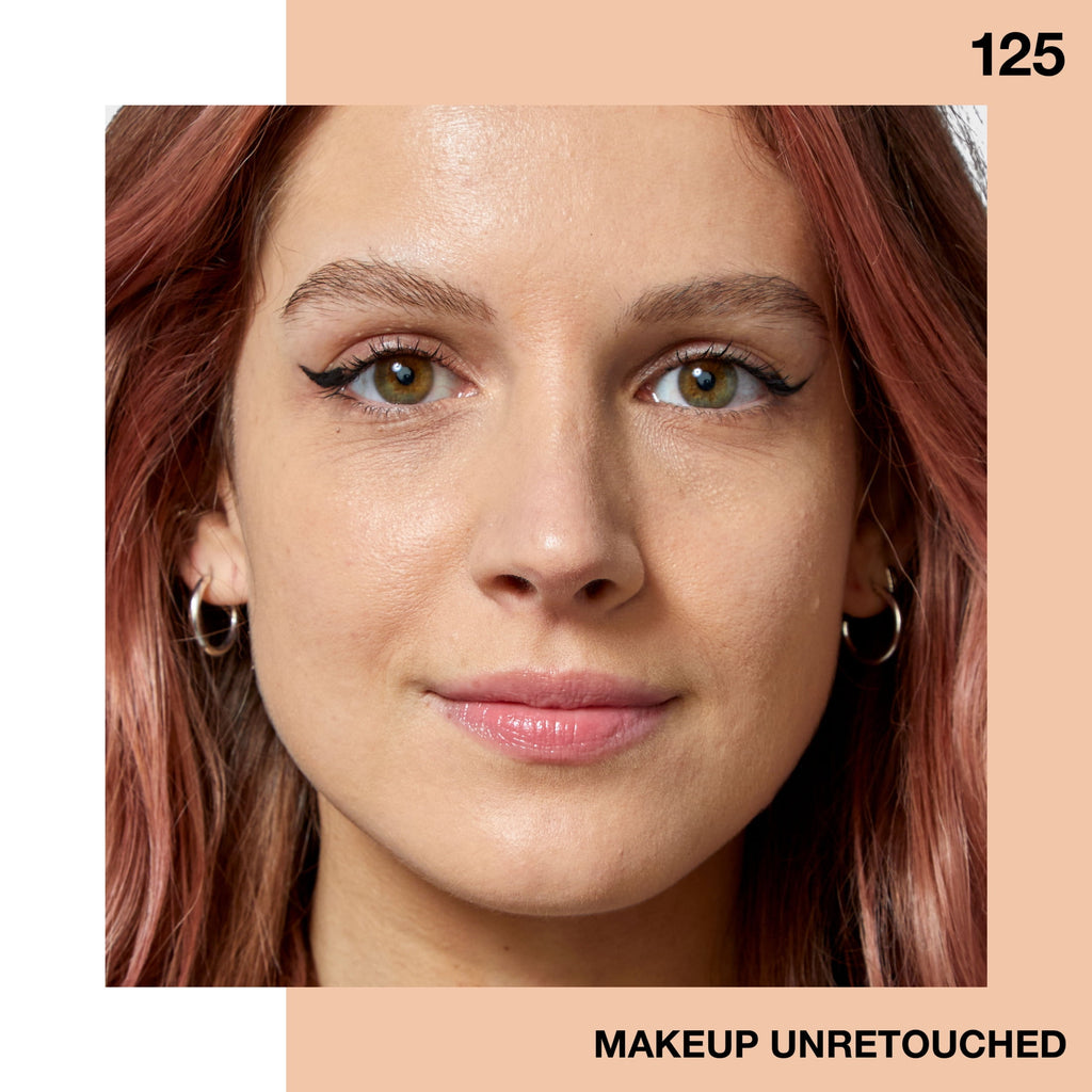 (2 pack) Maybelline New York Fit Me Matte + Poreless Foundation, 125 Nude Beige, 1.0 fl oz