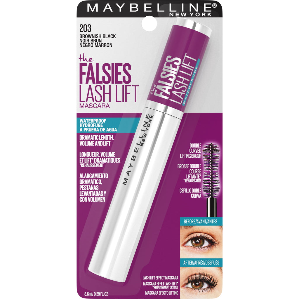Maybelline The Falsies Lash Lift Waterproof Mascara, Brownish Black