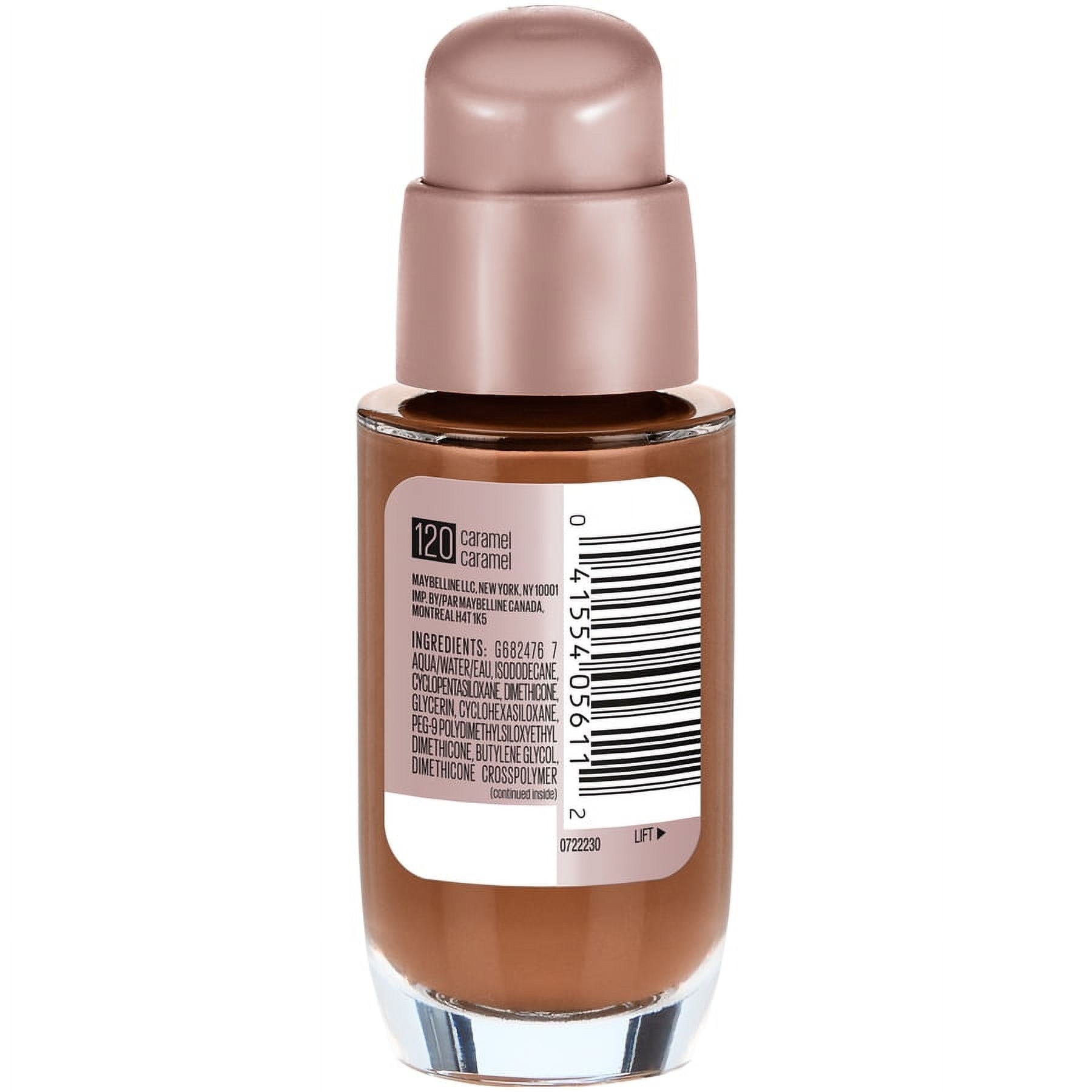 Maybelline Dream Satin Liquid Foundation Makeup for All Skin, Caramel, 1 fl oz
