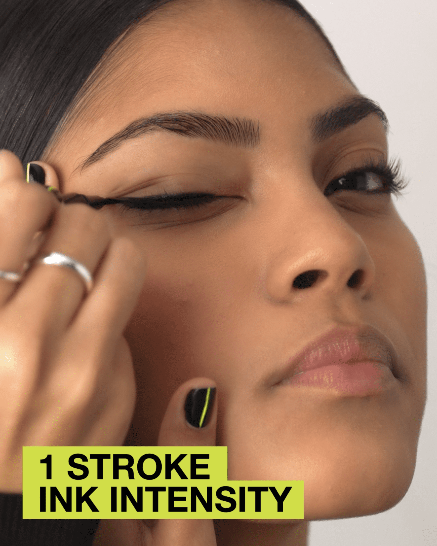 Maybelline Tattoo Studio Ink Pen Waterproof Liquid Eyeliner, Matte Black, 0.03 fl oz