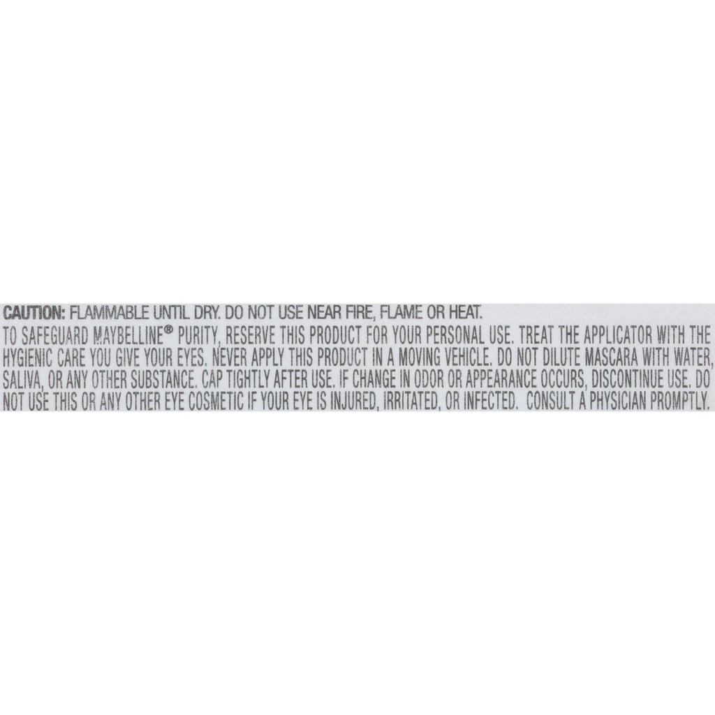 Maybelline Volum' Express The Mega Plush Waterproof Mascara, Very Black, 0.3 fl. oz.