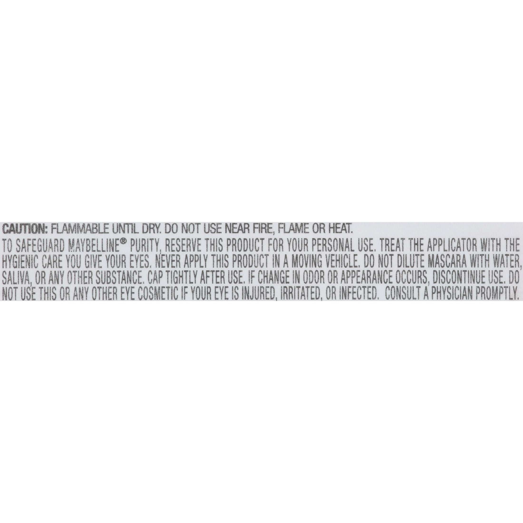 Maybelline Volum' Express The Mega Plush Waterproof Mascara, Very Black, 0.3 fl. oz.