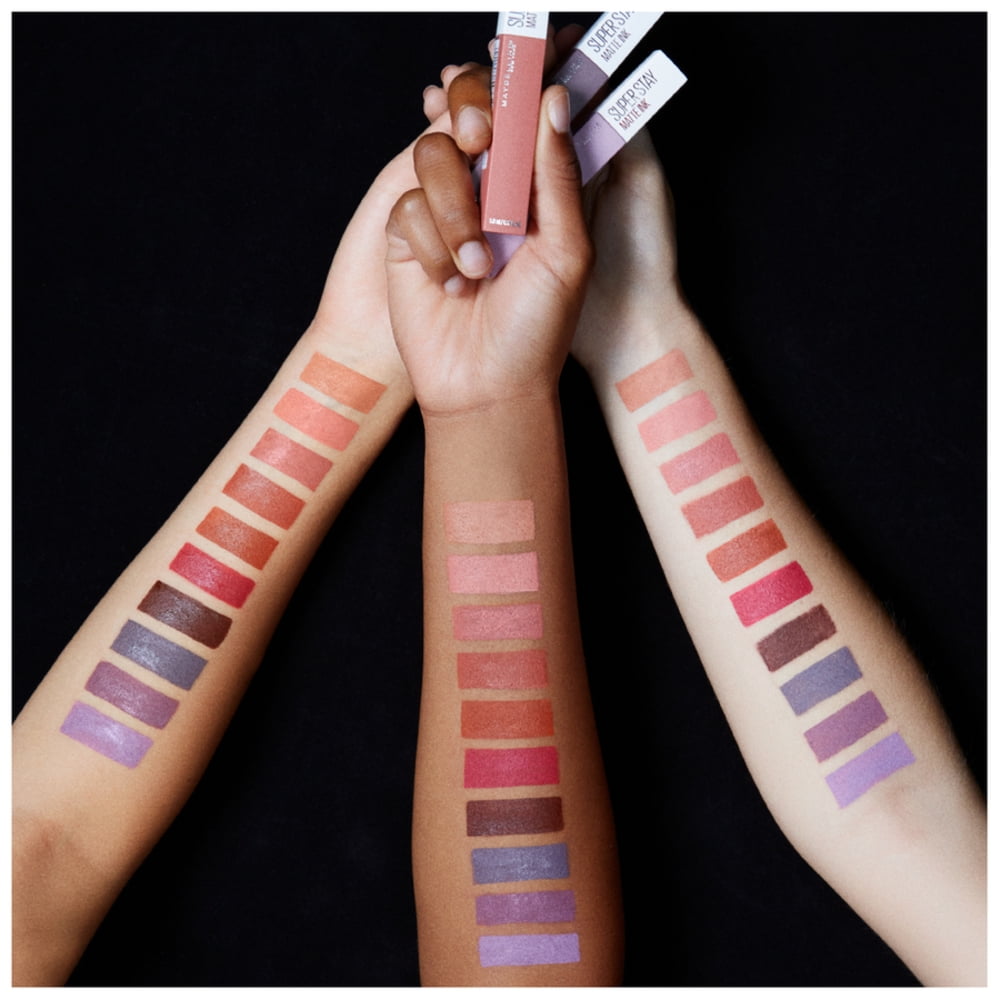 Maybelline SuperStay Matte Ink Un-nude Liquid Lipstick, Huntress, 0.17 fl. oz.