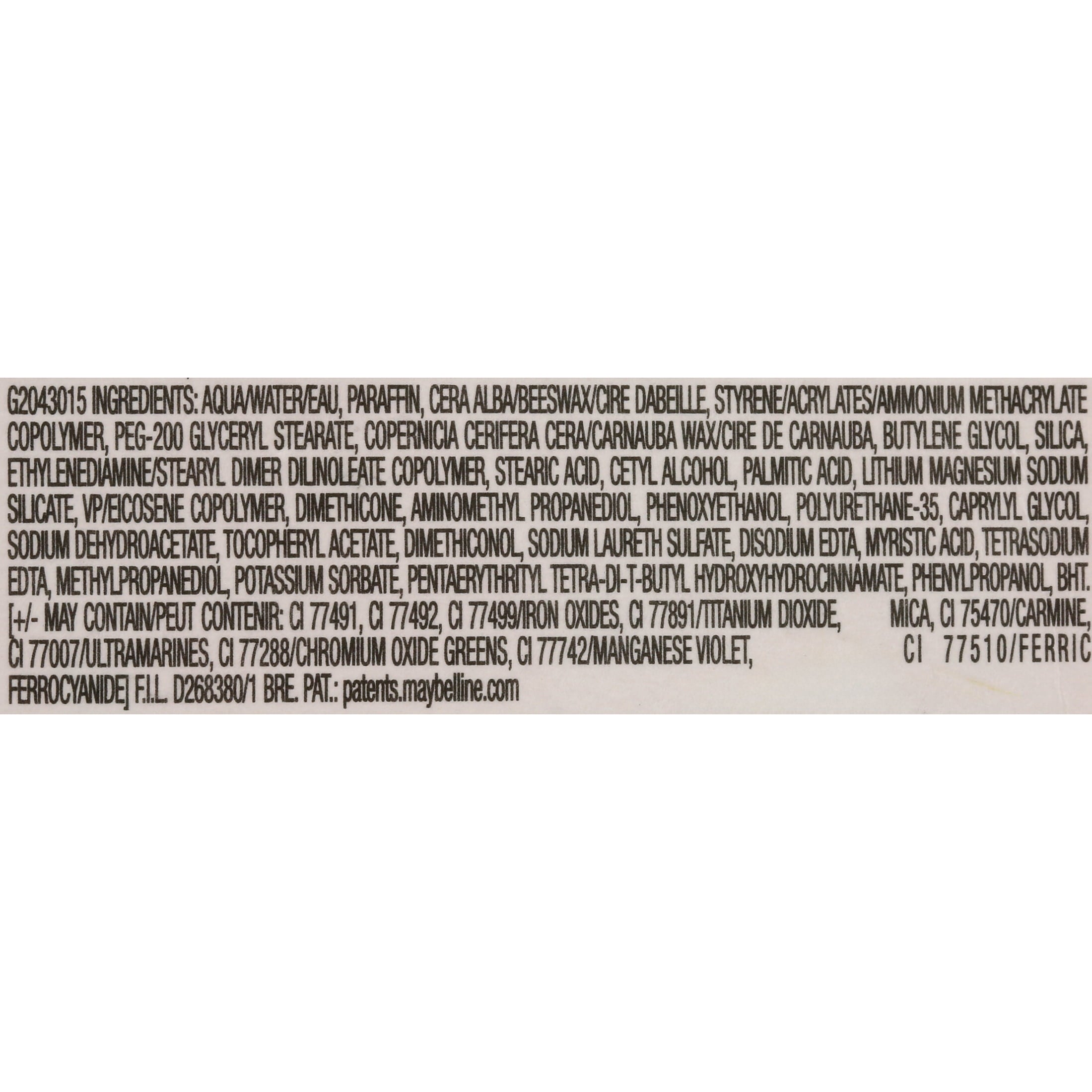 Maybelline Volum Express The Rocket Washable Mascara, Blackest Black