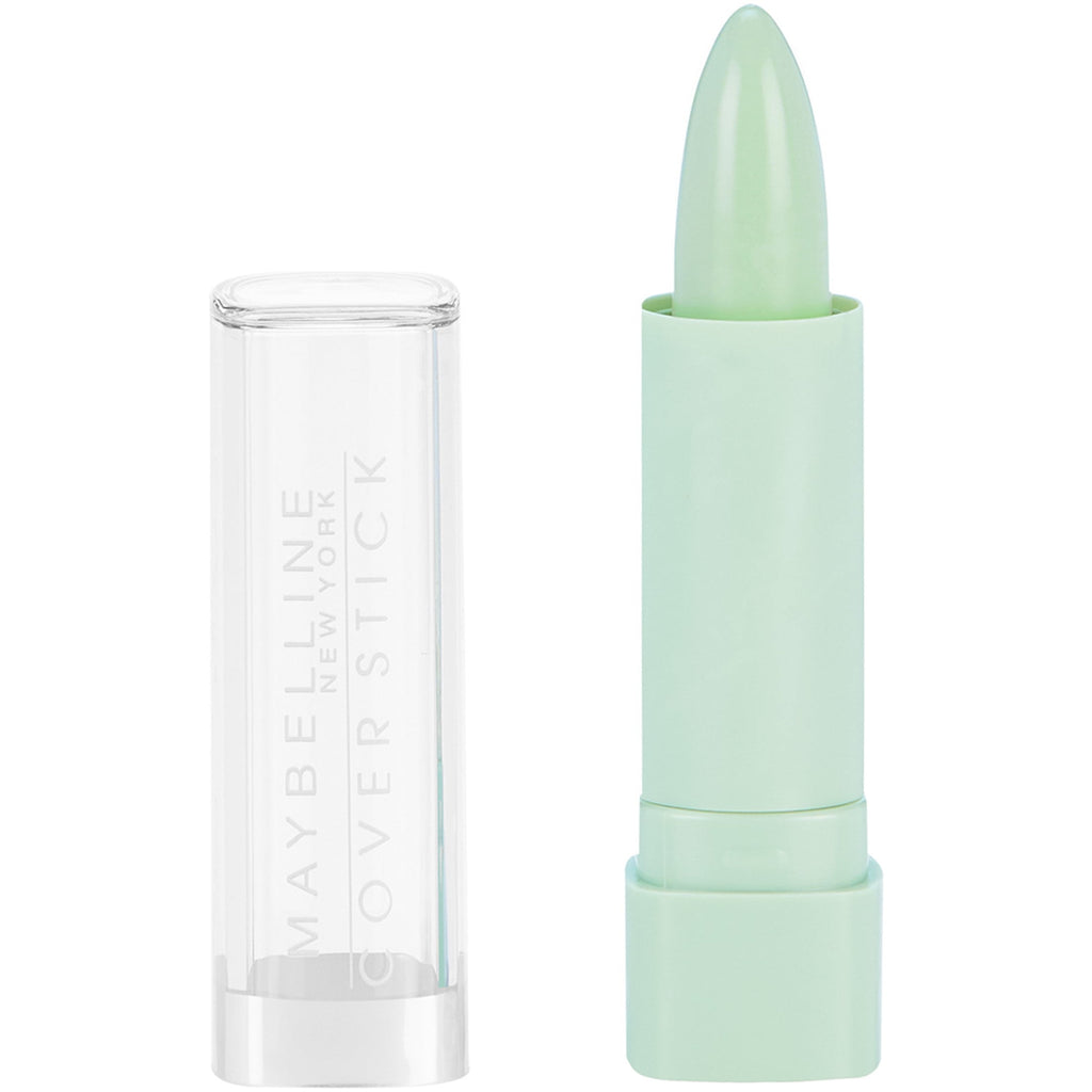 Maybelline Cover Stick Corrector Concealer, Green Corrects Redness, 0.16 oz