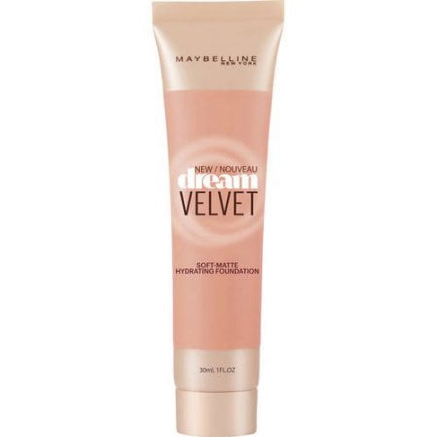 Maybelline Dream Velvet Soft-Matte Hydrating Foundation, Honey Beige, 1 Fl Oz