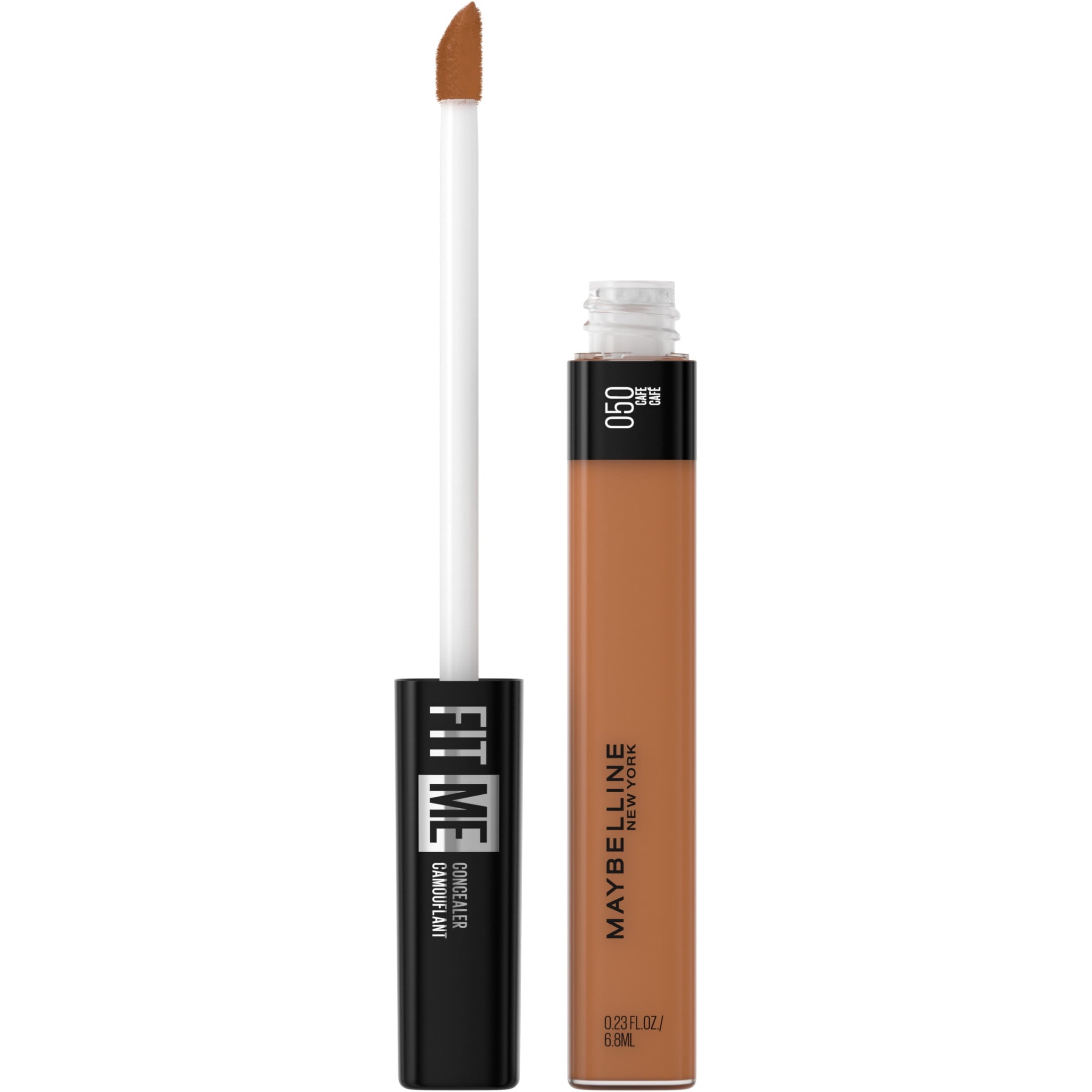 Maybelline Fit Me Liquid Concealer Makeup, Natural Coverage, Oil-Free, Cafe, 0.23 fl oz