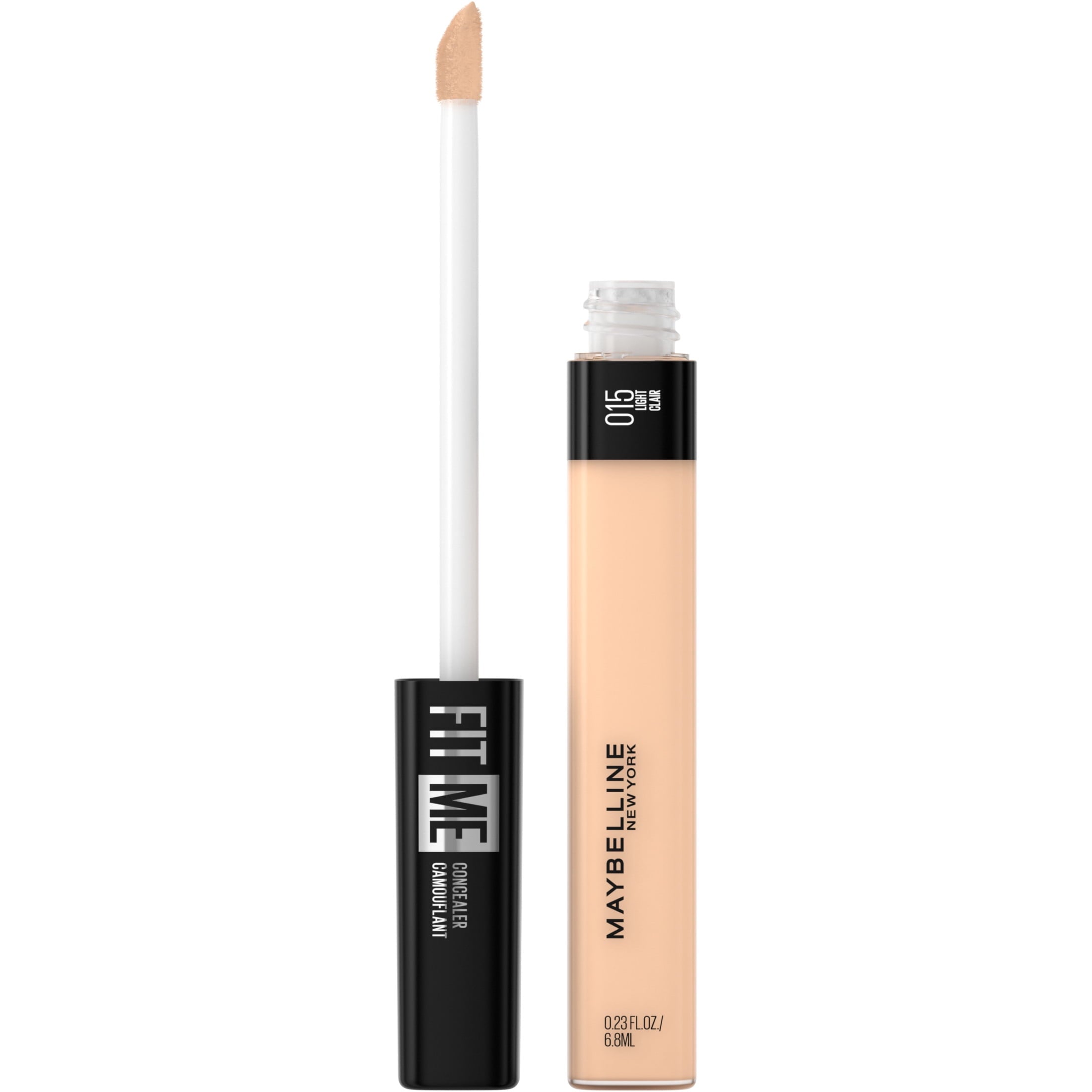 Maybelline Fit Me Liquid Concealer Makeup, Natural Coverage, Oil-Free, Light, 0.23 fl oz