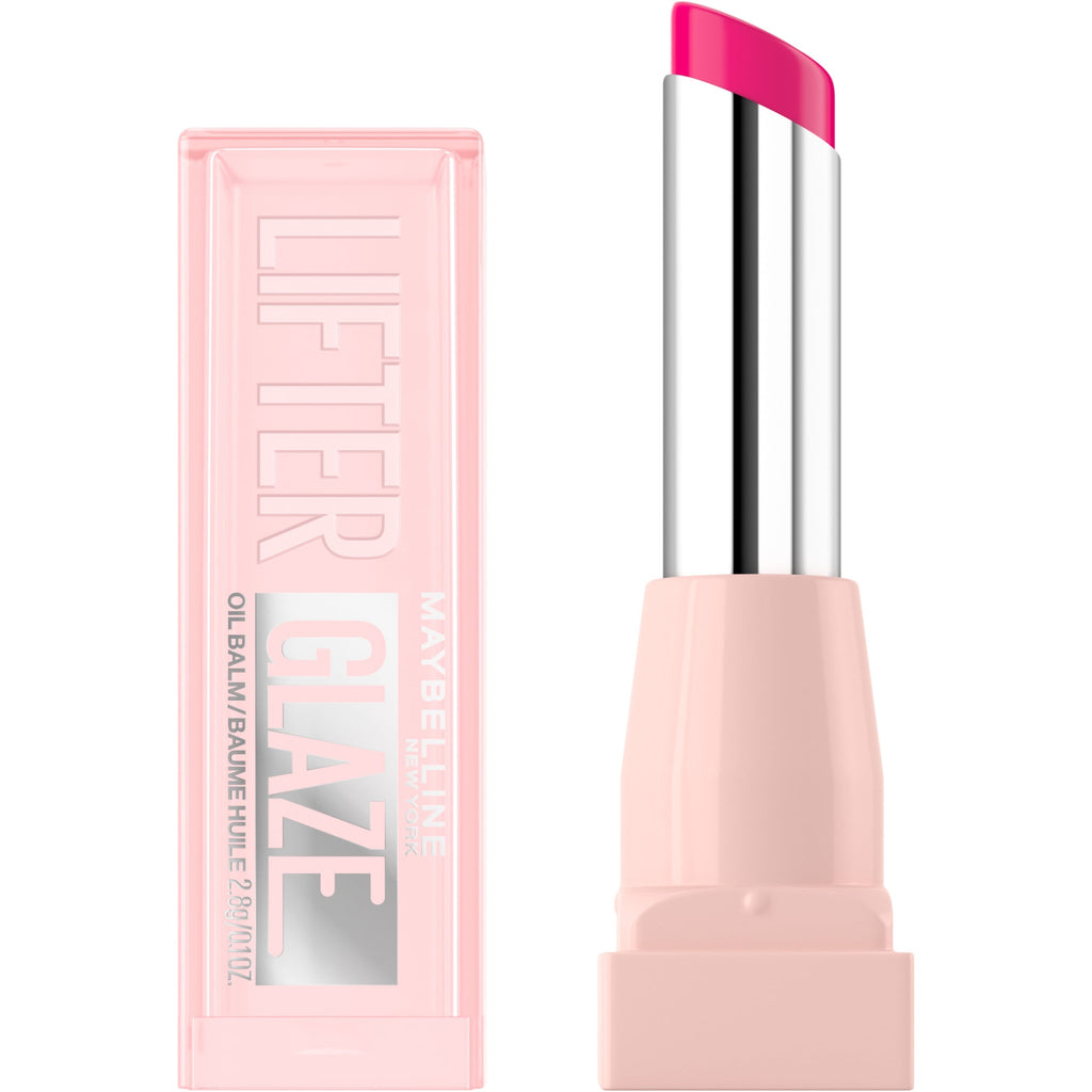 Maybelline Lifter Glaze Hydrating Lip Gloss Oil Balm with Hydrating Oil Blend, Rose Bite, 0.1 oz