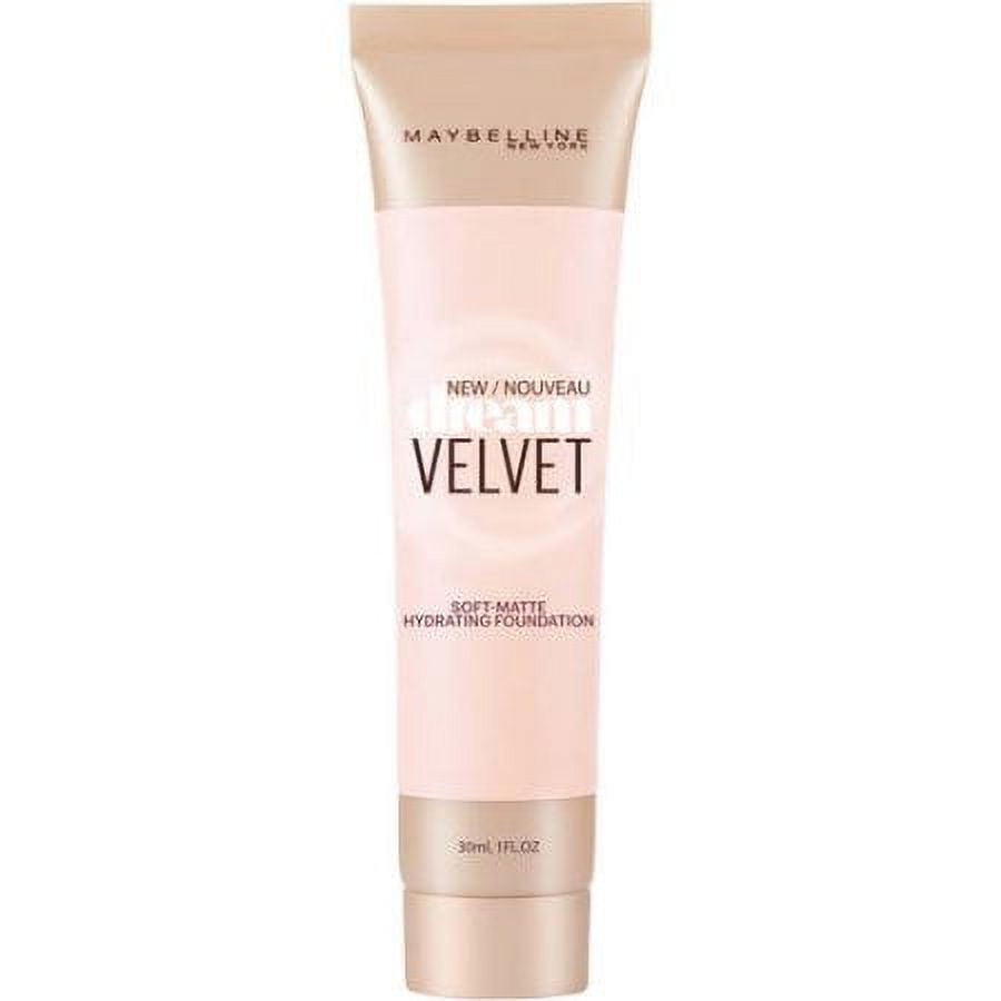 Maybelline New York Dream Velvet Soft-Matte Hydrating Foundation, Porcelain Ivory, 1 fl oz