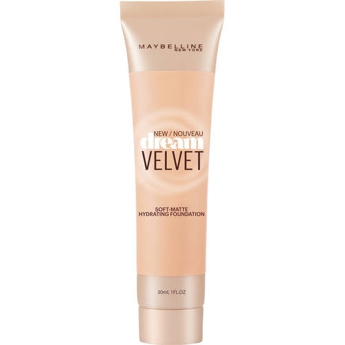 Maybelline New York Dream Velvet Soft-Matte Hydrating Foundation, Sandy Beige, 1 fl oz