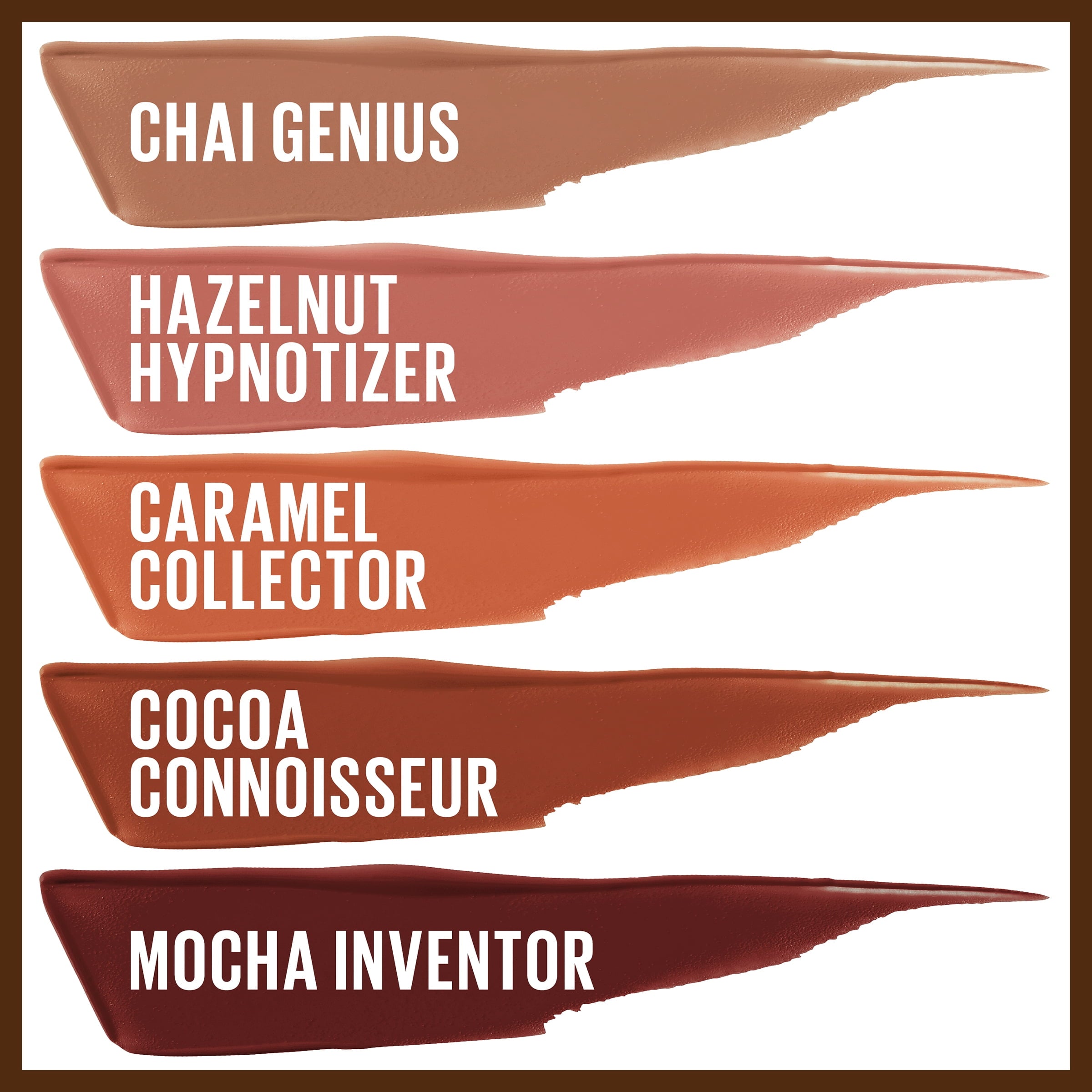 Maybelline SuperStay Matte Ink Liquid Lipstick, Coffee Edition, Cocoa Connoisseur, 0.17 fl. oz.