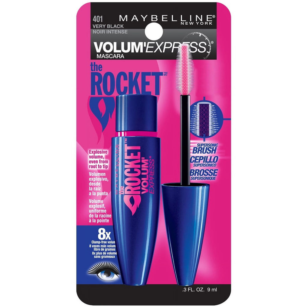 Maybelline Volum' Express The Rocket Washable Mascara, Very Black, 0.3 fl. oz.
