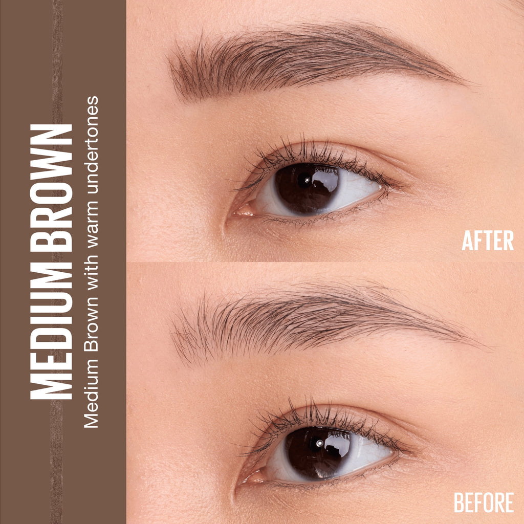 Maybelline Express Brow Ultra Slim Pencil Eyebrow Makeup, Medium Brown