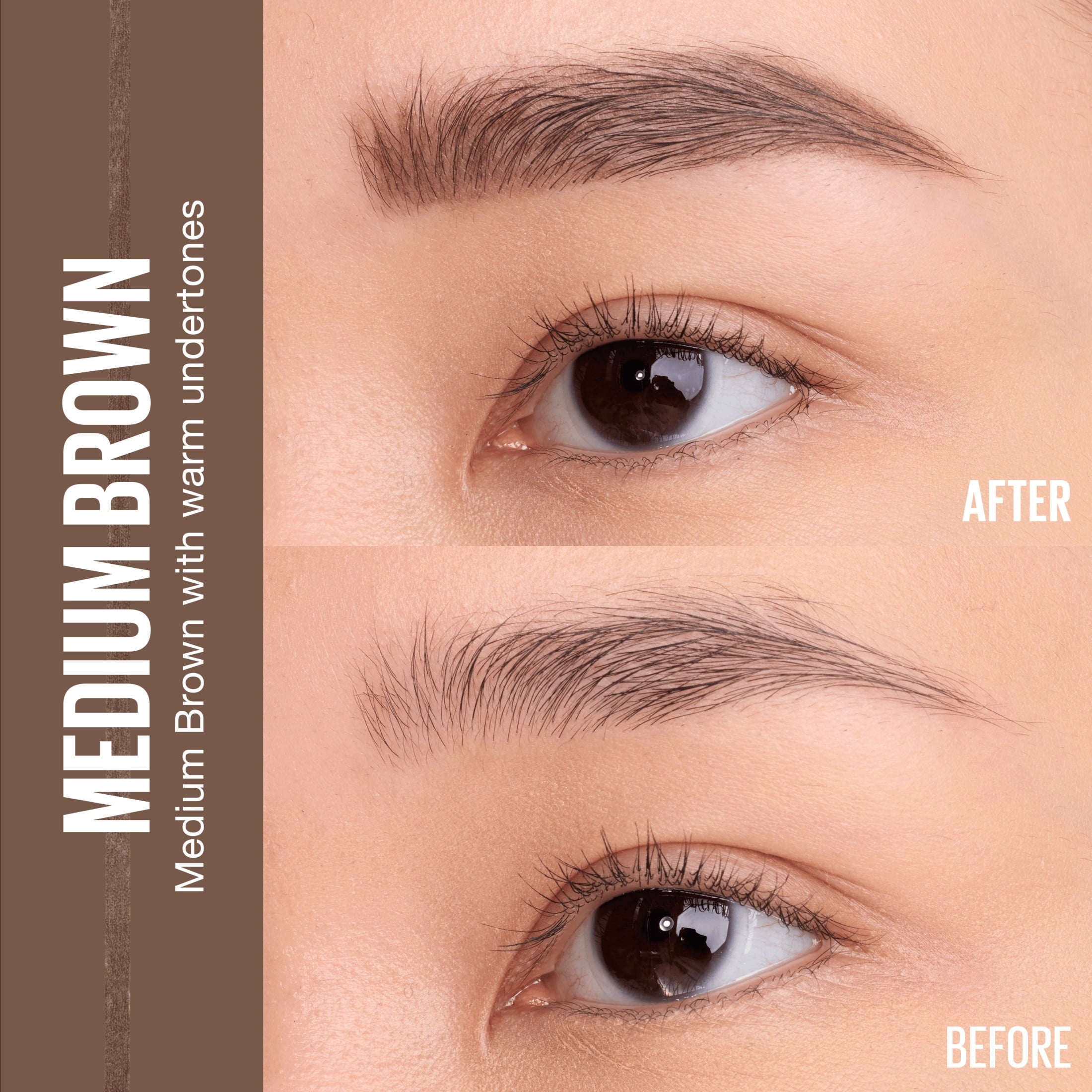 Maybelline Express Brow Ultra Slim Pencil Eyebrow Makeup, Medium Brown