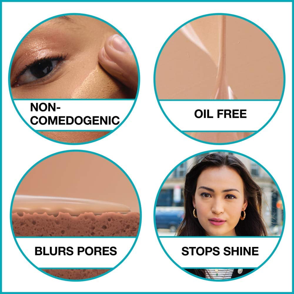 Maybelline Fit Me Matte + Poreless Liquid Foundation, Normal To Oily, 115 Ivory