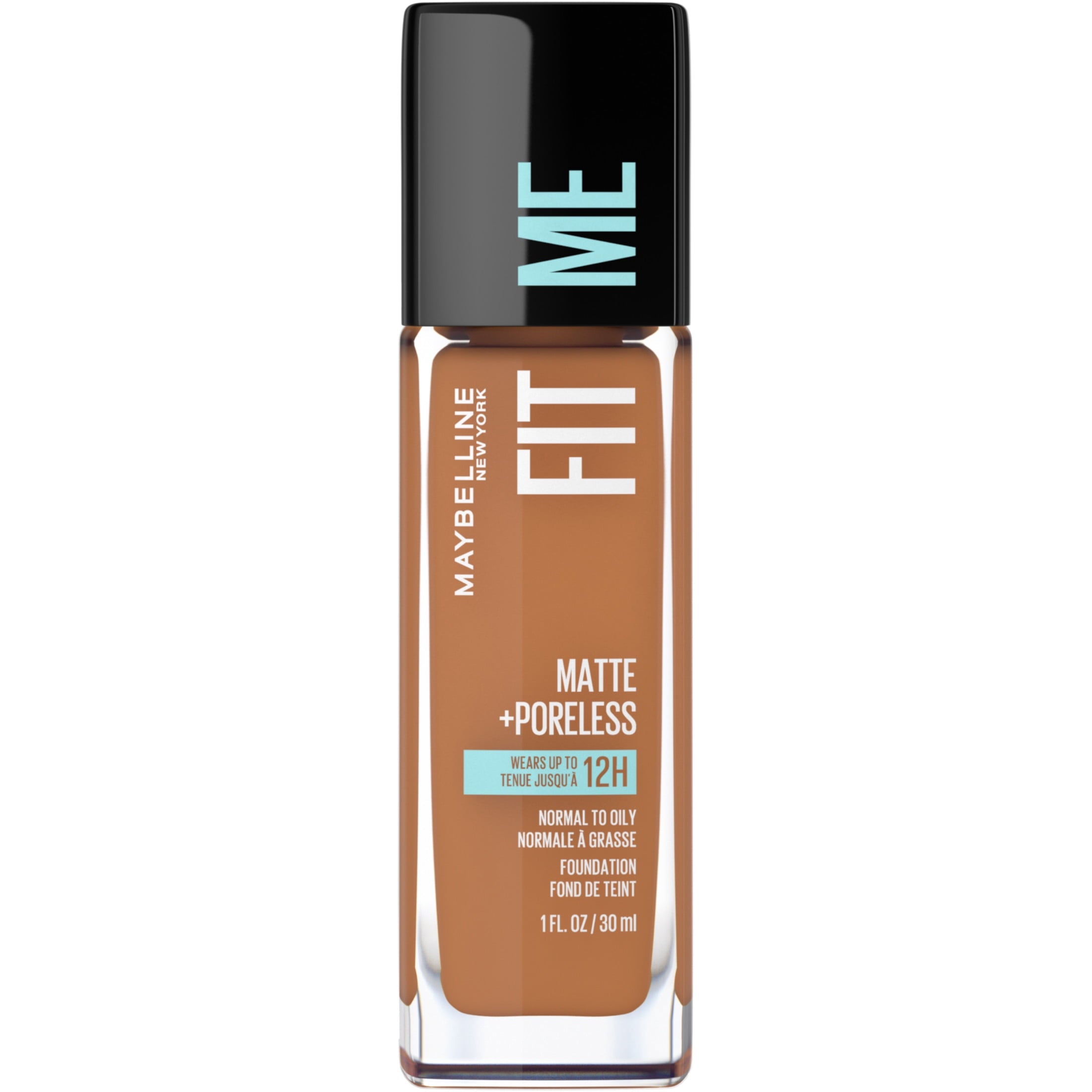 (4 pack) Maybelline Fit Me Matte + Poreless Liquid Foundation Makeup, 355 Coconut, 1 fl oz