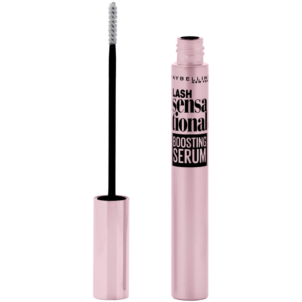 Maybelline Lash Sensational Eyelash Serum and Mascara Kit, Blackest Black, 2 Count