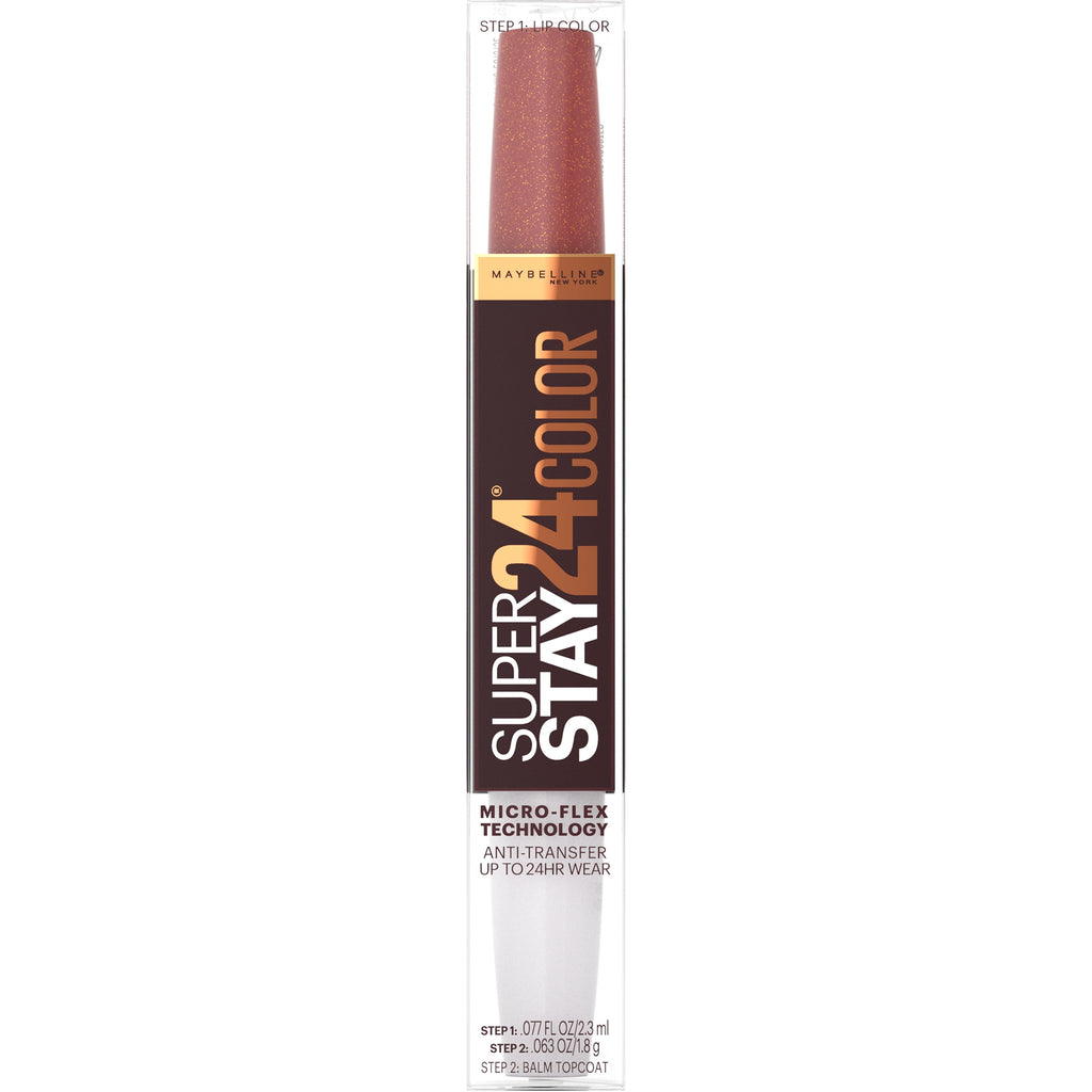 Maybelline SuperStay 24 2-Step Liquid Lipstick, Mocha Moves