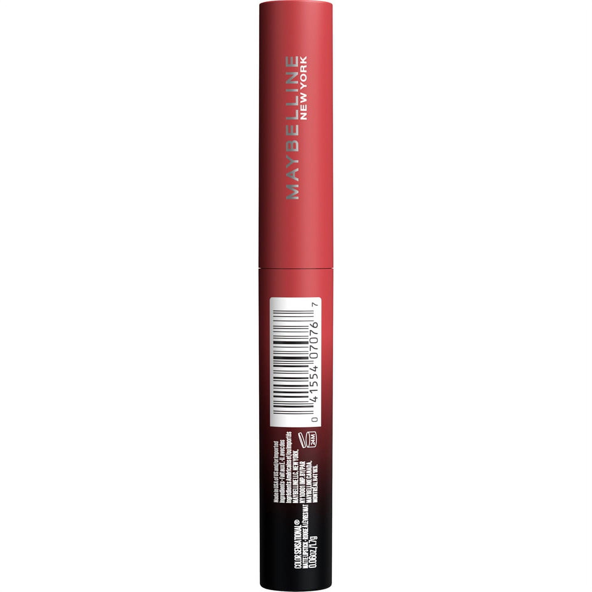 Maybelline Color Sensational Ultimatte Neo-Neutrals Slim Lipstick, More Blaze, 0.06 oz.