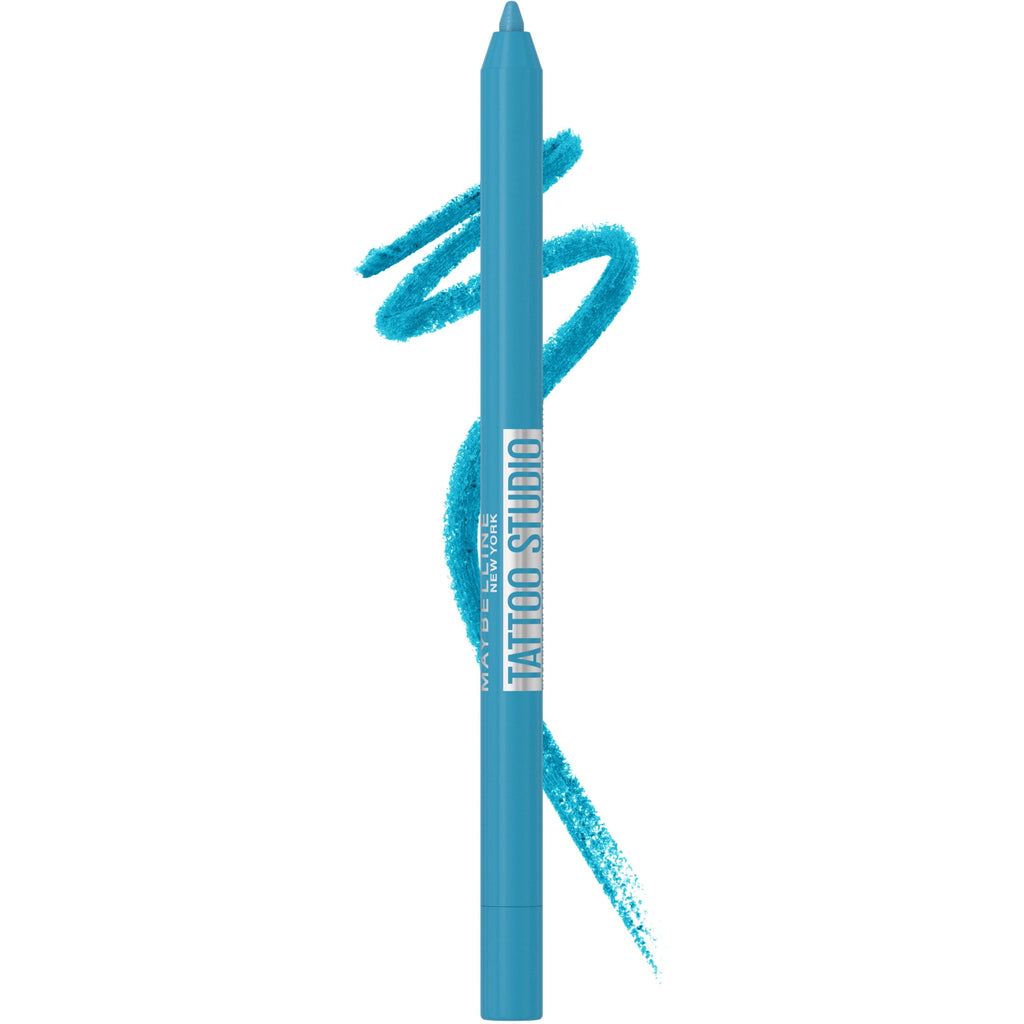 Maybelline Tattoo Studio Waterproof and Sharpenable Gel Eyeliner Pencil, Metallic Lights, 0.04 oz