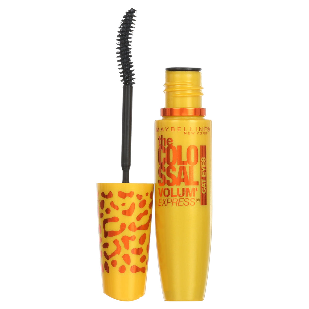Maybelline VolumExpress The Colossal Cat Eyes Washable Mascara, Glam Black 0.31 fl oz