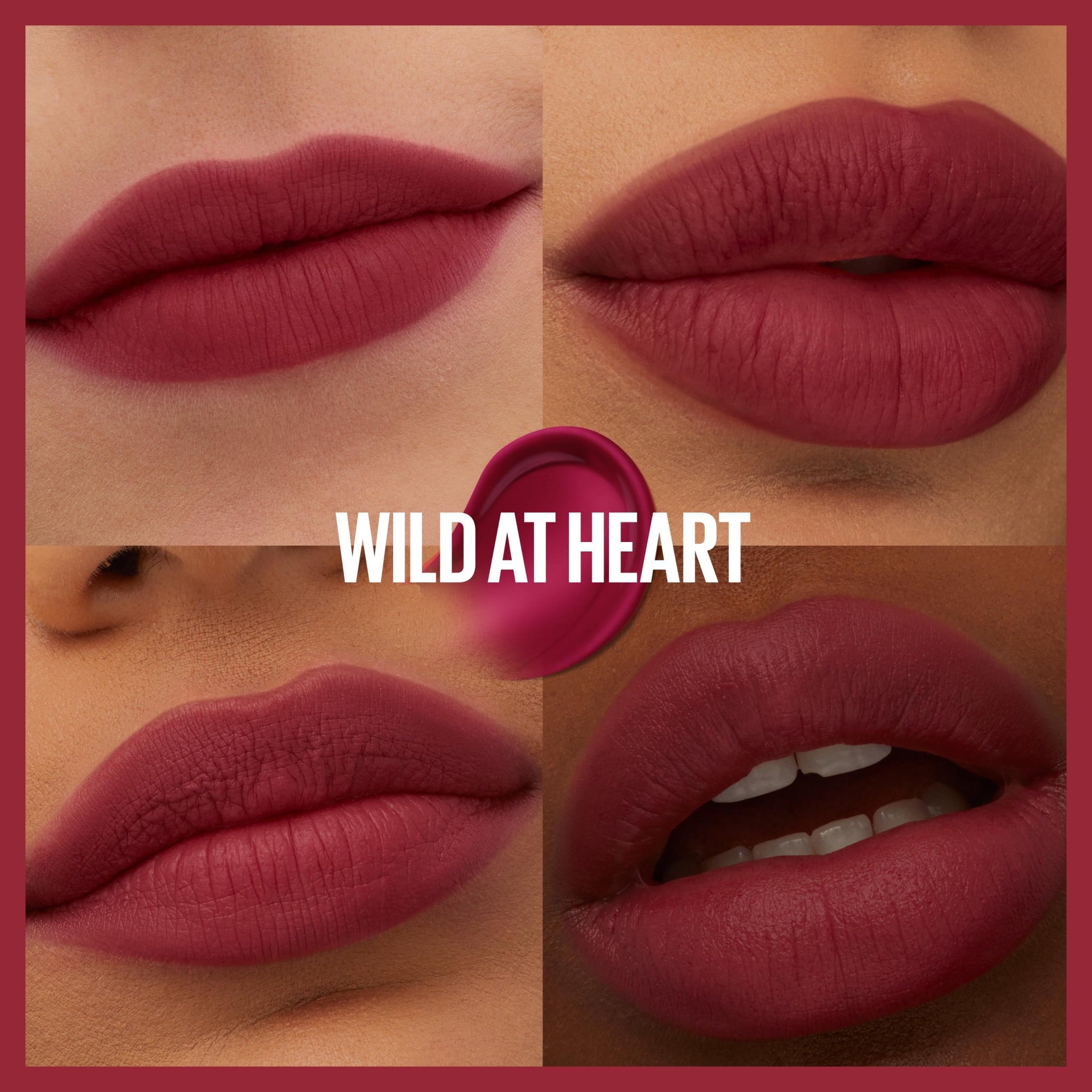 Maybelline Super Stay Teddy Tint, Long Lasting Matte Lip Stain, Wild At Heart, 0.17 fl oz