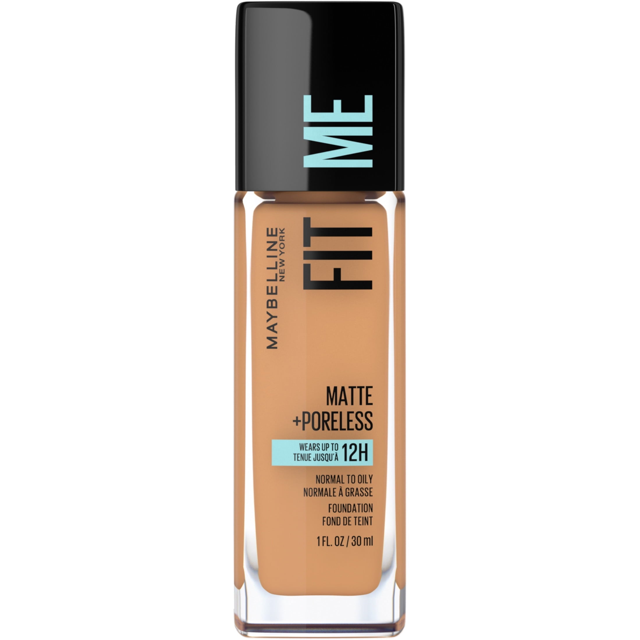 (2 pack) Maybelline New York Fit Me Matte + Poreless Foundation, 330 Toffee, 1.0 fl oz