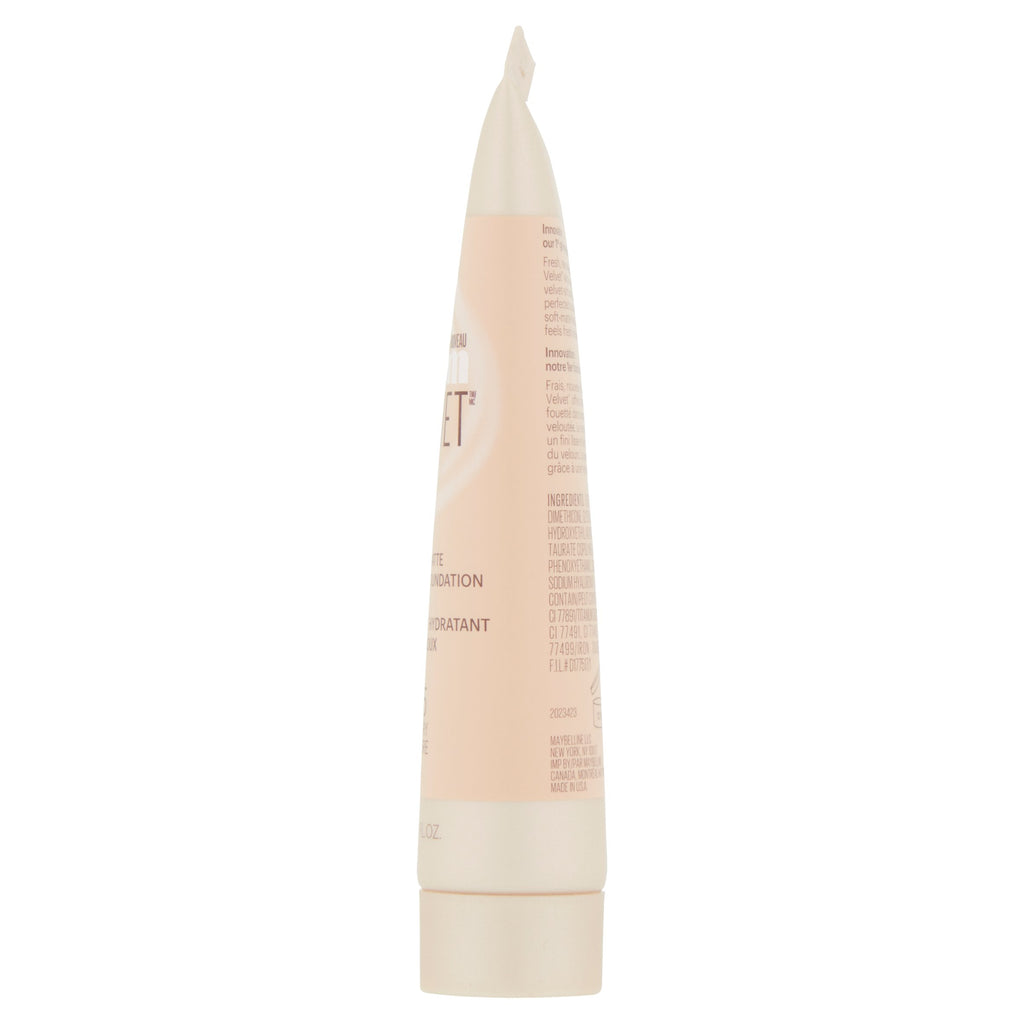 Maybelline New York Dream Velvet Soft-Matte Hydrating Foundation, Ivory, 1 fl oz