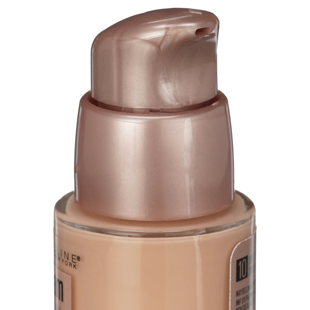 Maybelline Dream Satin Mousse Foundation Makeup, 10 Porcelain Ivory, 1 fl oz