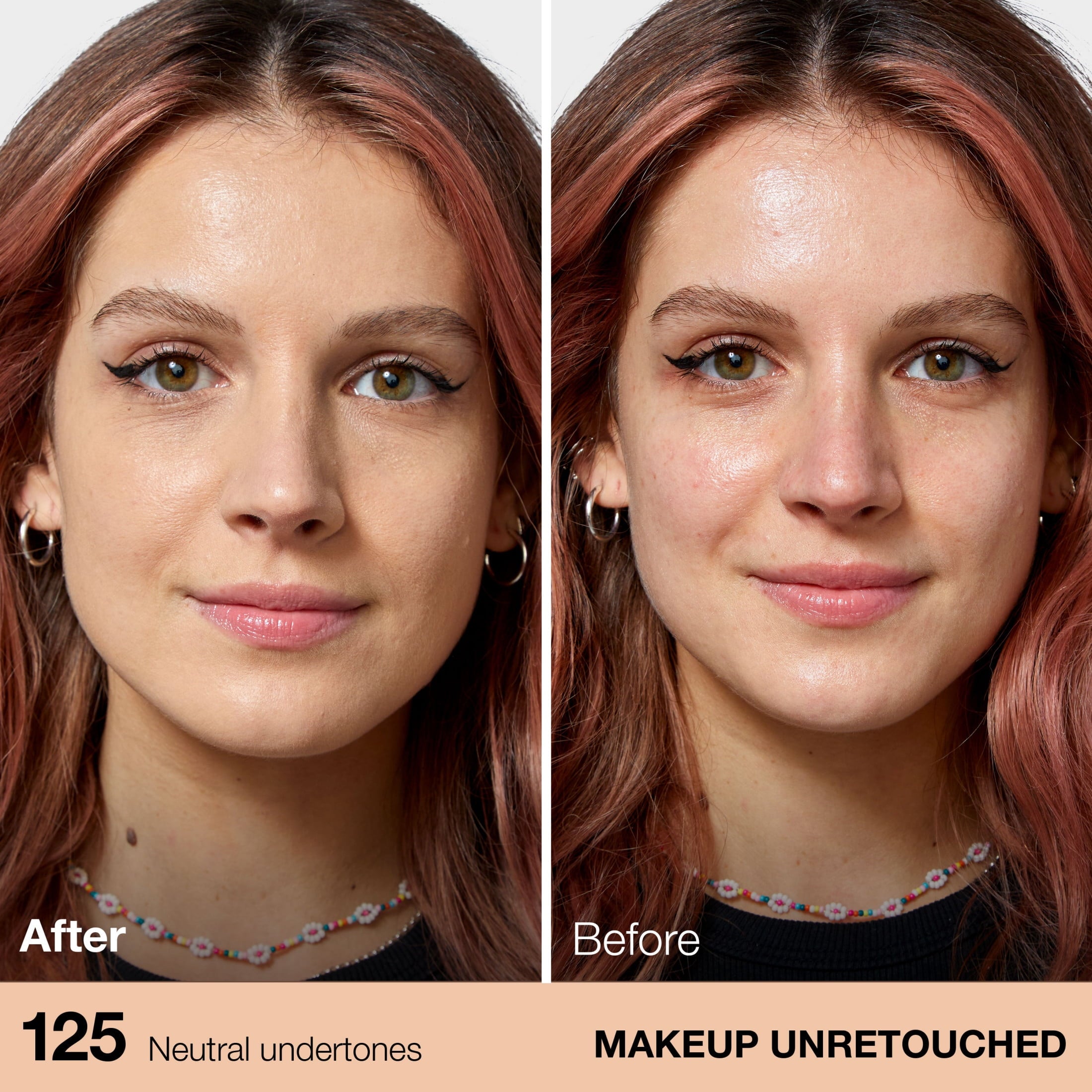 (2 pack) Maybelline New York Fit Me Matte + Poreless Foundation, 125 Nude Beige, 1.0 fl oz