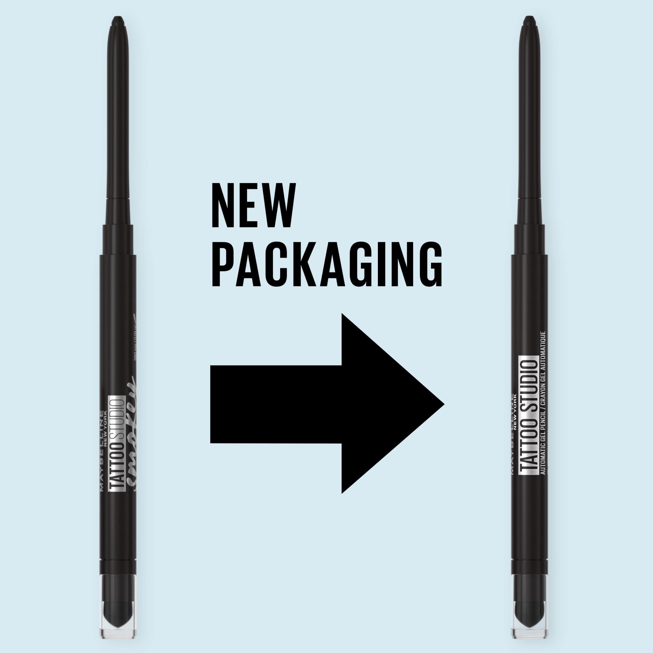 Maybelline Tattoo Studio Gel Waterproof Eyeliner Pencil, Espressotini