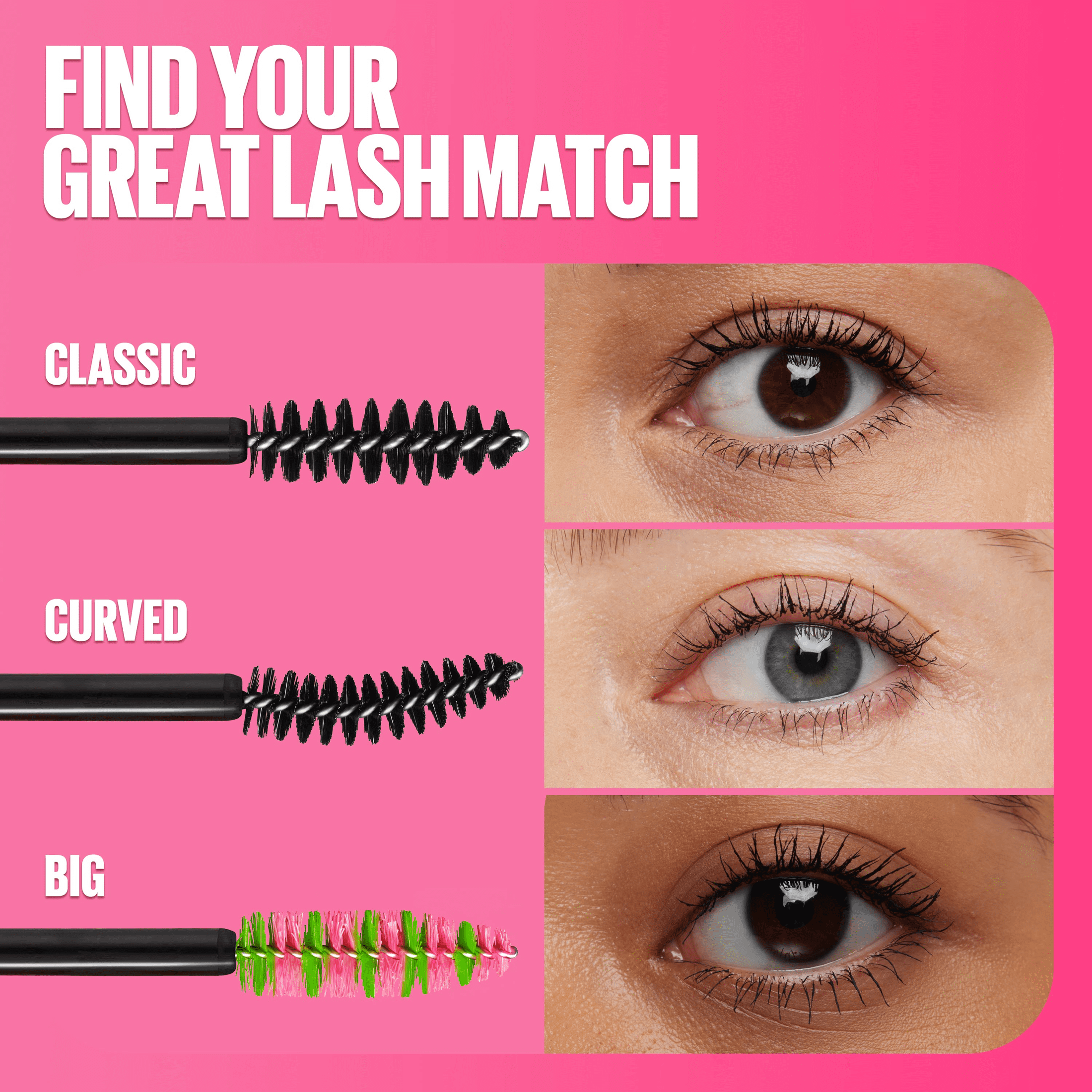 (4 pack) Maybelline Great Lash Lots of Lashes Washable Mascara, Very Black